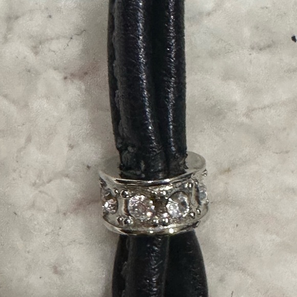 Coach shine black Lurex metallic frame kiss lock clutch wallet - Picture 3 of 8